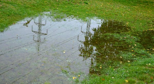 Flooded Yard Drainage Installation in Muskegon