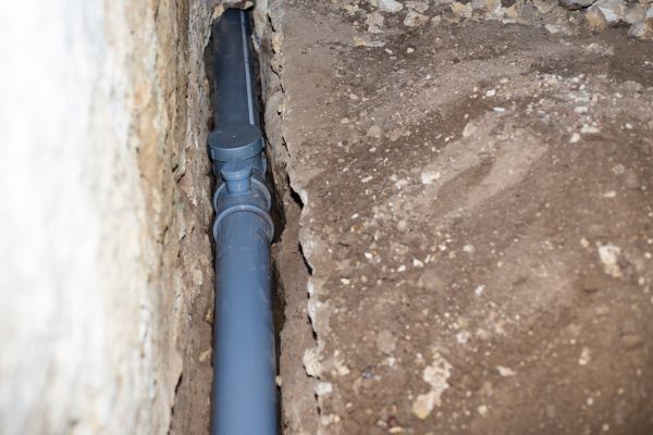 Drain Line Installation in Muskegon