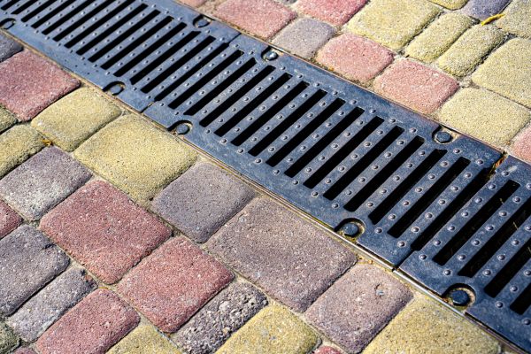 Patio Drainage Installation in Muskegon