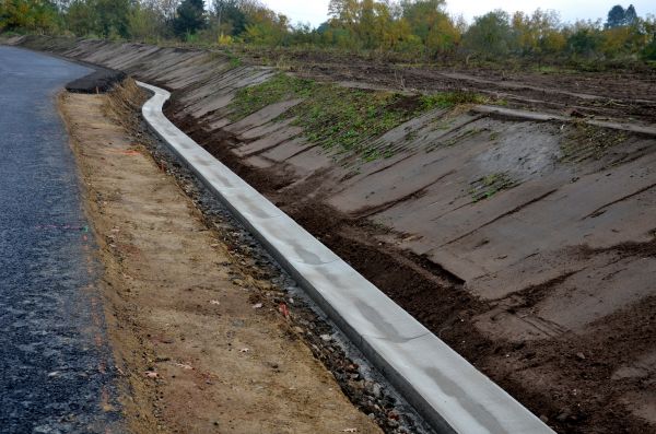 Slope Drainage Installation in Muskegon